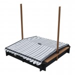Spatiu de joaca cu nisip Lily Sandpit - Lada cu nisip din lemn pentru gradina- cu copertina Antracit Negru UV 50+ Spatiu de joaca cu nisip Lily Sandpit - Lada cu nisip din lemn pentru gradina- cu copertina Antracit Negru UV 50+